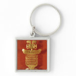 Tolima ornament in the form of a human-headed key chains
