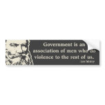 Tolstoy Quote Bumper Sticker bumper stickers