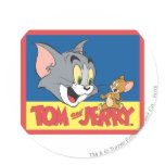 Tom And Jerry Logo Flat stickers