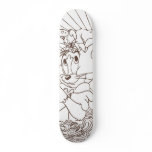 Tom and Jerry Outline skateboards