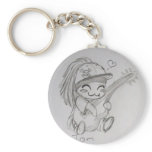 Tom button keychains