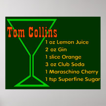 Tom Collins Poster