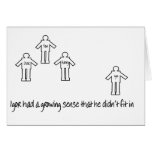 Tom, Dick, Harry and Igor card