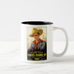 Tom Mix Cupid's Round Up 1918 movie poster Coffee Mugs