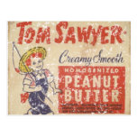 Tom Sawyer - 1945- distressed Postcard