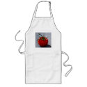 TOMATO IN COLOR PENCIL: ART aprons