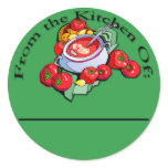 Tomato Sauce Canning Labels stickers