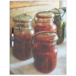 Tomatoes and String Beans in Canning Jars Dry Erase Whiteboards