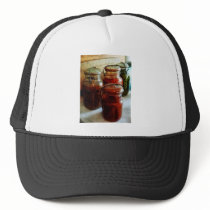 Tomatoes and String Beans in Canning Jars Mesh Hats