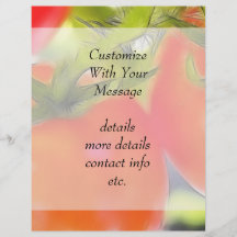 Tomatoes Close Up Flyer