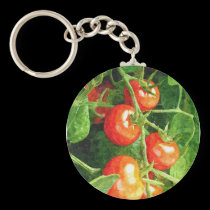 Tomatoes key ring keychains