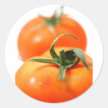 Tomatoes Round Stickers