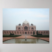 Tomb of Humayun Delhi India Poster