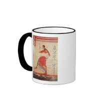 Tomb of the acrobats, detail of a dancer coffee mug