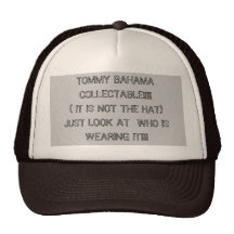 TOMMY BAHAMA COLLECTABLE!!!!!( IT IS NOT THE HA... HAT