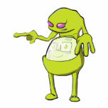 tommy tummy inside lumpy monster green photo sculptures