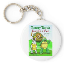 Tommy Turtle: Exercise is Fun! keychains