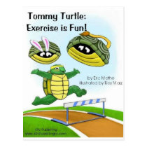 Tommy Turtle postcards