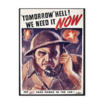 Tomorrow Hell, We Need It Now Postcards