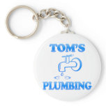 Tom's Plumbing keychains