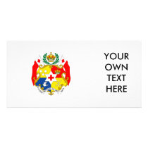 Tonga Coat of Arms Photo Card