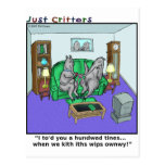 Tongue-Tied Postcard