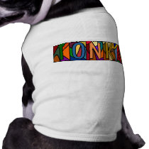 TONKA ~ PERSONALIZED BIG LETTER PET-WARE FOR DOGS!