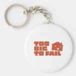 Too Big To Fail Keychain