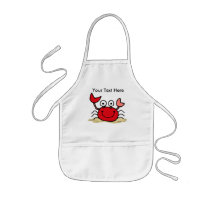 Too Cute Crab Custom Apron