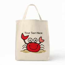 Too Cute Crab Custom Bag