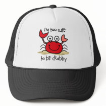 Too Cute Crab Mesh Hat