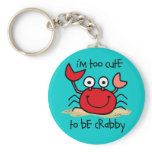 Too Cute Crab keychains
