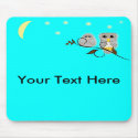 TOO CUTE OWLS Mousepad