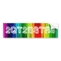 Too Cute to be Straight Bumper Sticker bumper stickers