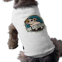 Too Cute to Eat Pig Dog Tee Shirt