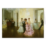 Too Early by James Tissot Greeting Cards