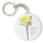 Too fabulous keychain
