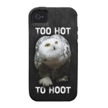 Too Hot To Hoot iPhone 4/4S Covers