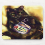 Too Much Tuna (cat) Mousepad