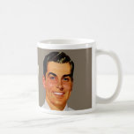 too pretty to work guy - tan mugs