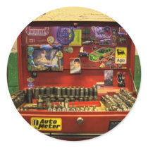 Tool Box Round Stickers