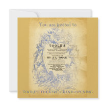 Toole's Theatre Personalized Announcement