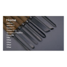 Tools of Trade- Gouges Business Card