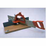 Tools of Trade- Mitre box with saw photo sculptures