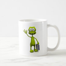 Toon Alien Coffee Mug