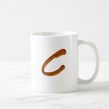 Toon Plaster Monogram Mugs