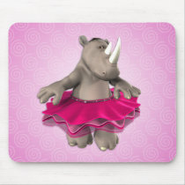 Toon Rhino Mousepad