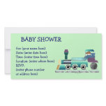 Toot Toot Train Baby Shower photo cards