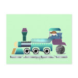 Toot Toot Train Postcard