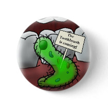 toothbrush pinback buttons